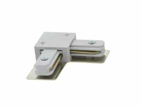 Łącznik do szynoprzewodów Connector L kolor srebrny HOROZ