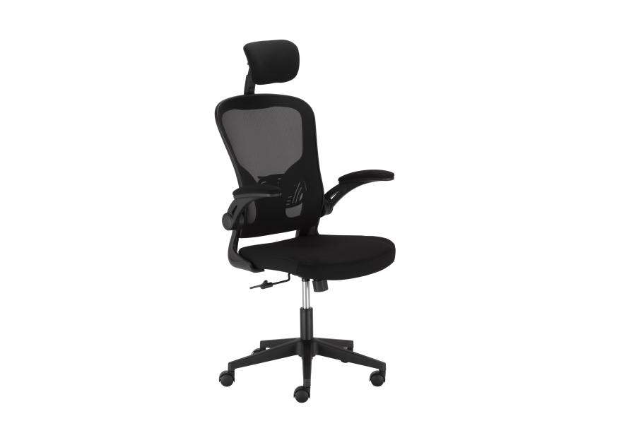 Zdjęcie: Fotel Venta Black z zagłówkiem kolor czarny TS INTERIOR