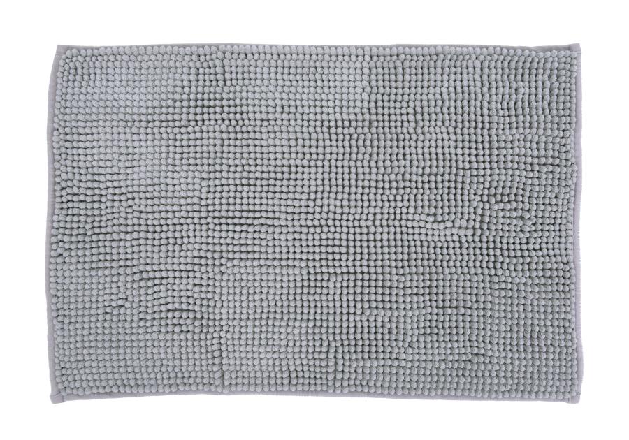 Zdjęcie: Dywanik łazienkowy Chenille basic 60 x 40 cm szary BISK