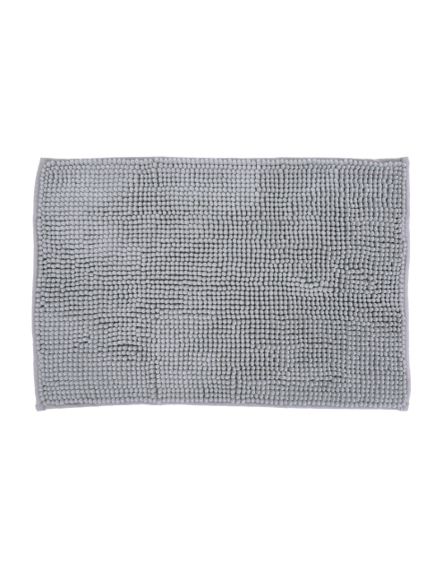 Zdjęcie: Dywanik łazienkowy Chenille basic 60 x 40 cm szary BISK