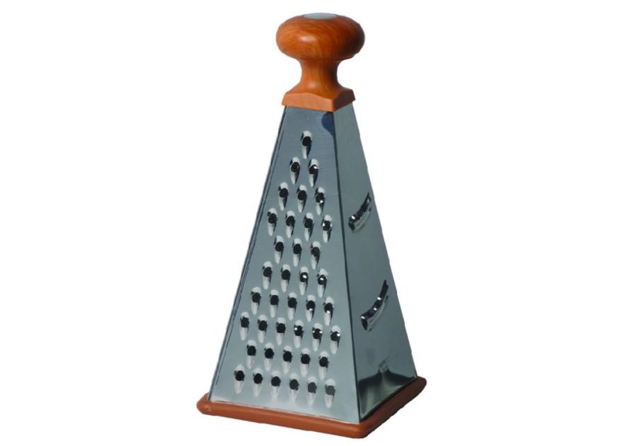 Zdjęcie: Tarka nierdzewna Piramida 25,5 cm DOMOTTI