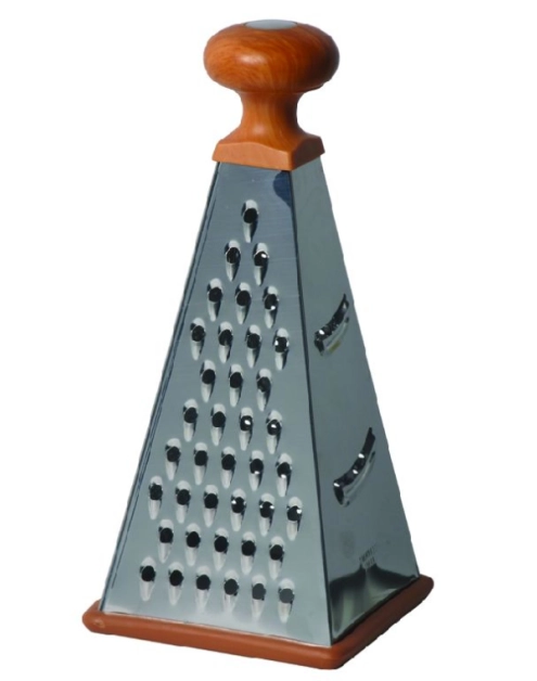 Zdjęcie: Tarka nierdzewna Piramida 25,5 cm DOMOTTI