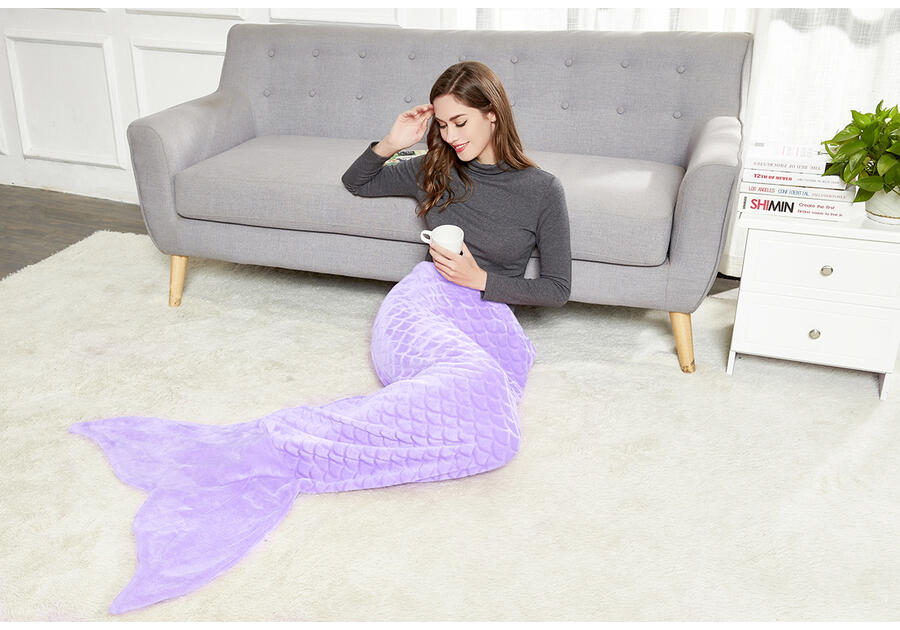 Zdjęcie: Koc Siren 140 lilaac cm DECOKING