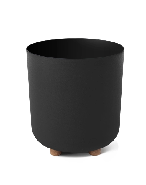 Zdjęcie: Donica Sofia 24 cm czarna LAMELA PLASTIC