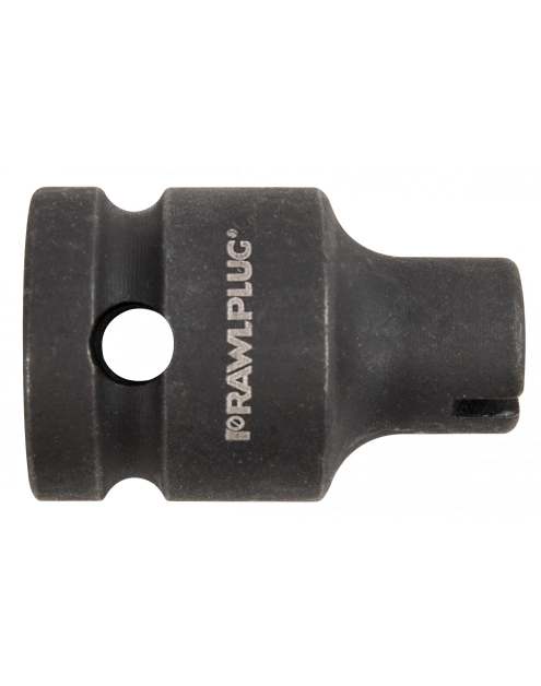 Zdjęcie: Adapter udarowy 1/2 do bitów 1/4 Cr-Mo dł. 38mm RAWLPLUG