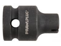 Zdjęcie: Adapter udarowy 1/2 do bitów 1/4 Cr-Mo dł. 38mm RAWLPLUG