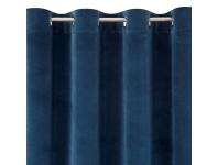 Zdjęcie: Zasłona gotowa Tycjan 140x250 cm granatowy EUROFIRANY