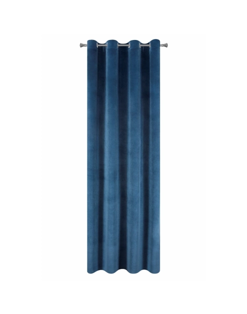 Zdjęcie: Zasłona gotowa Tycjan 140x250 cm granatowy EUROFIRANY