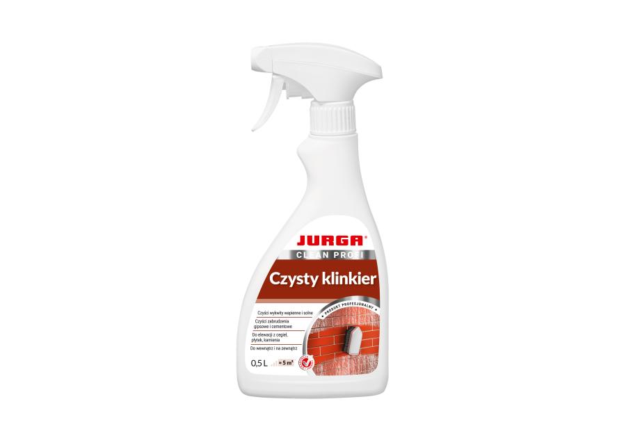Zdjęcie: Preparat do czyszczenia klinkieru i dachówki Cleaner BR 0,5 L JURGA