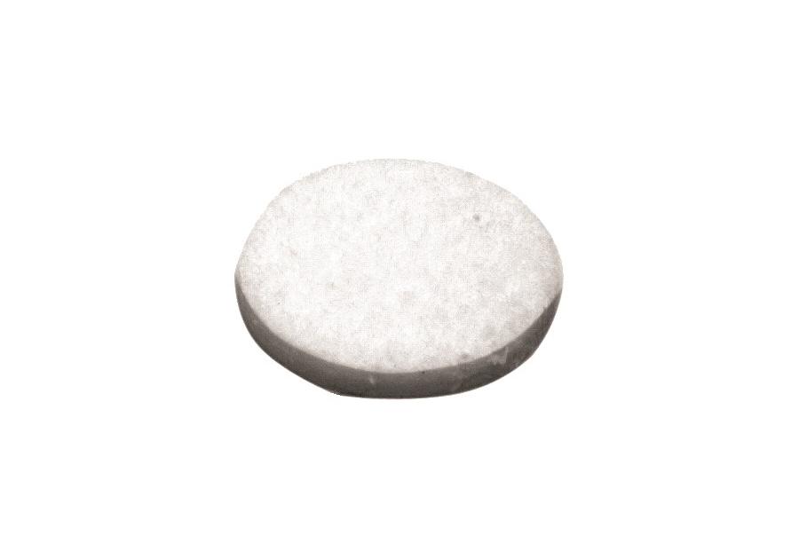 Zdjęcie: Ślizgacze meblowe samoprzylepne filcowe białe 4 sztuki, fi35 mm HSI