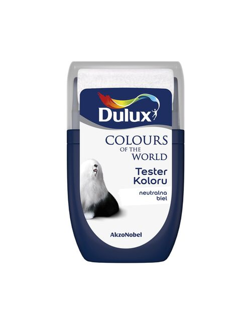 Zdjęcie: Tester farby Kolory Świata neutralna biel 0,03 L DULUX