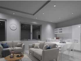 Pierścień oprawy punktowej Morta OCT-SR KANLUX