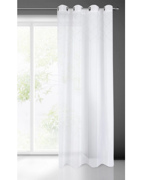 Zdjęcie: Firana gotowa Perla 140x250 cm biały EUROFIRANY