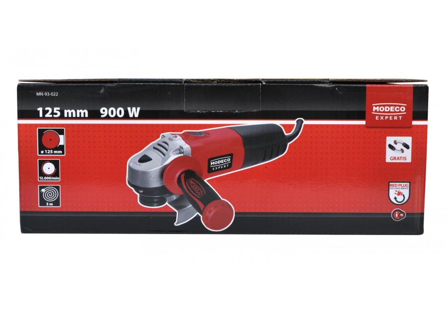 Zdjęcie: Szlifierka kątowa 125 mm 900 W MODECO EXPERT