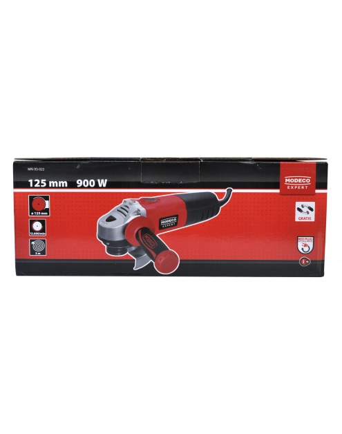 Zdjęcie: Szlifierka kątowa 125 mm 900 W MODECO EXPERT