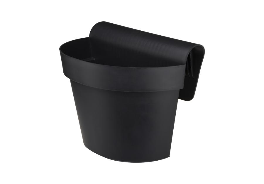 Zdjęcie: Doniczka balkonowa z uchwytem Esprit 30x20 cm antracytowa VERDENIA