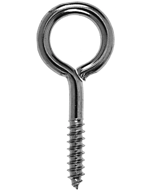 Zdjęcie: Wkręty oczkowe ocynkowane 2,3x12x4 mm, 15 sztuk HSI