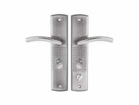 Klamka Frida zewnętrzna na szyldzie długim Yale - KZC312L KUCHINOX