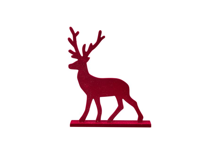 Zdjęcie: Figurka drewniana Renifer 15x4x24 cm ALTOMDESIGN