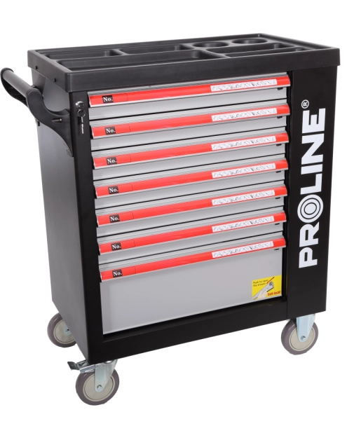 Zdjęcie: Szafka narzędziowa 7 szuflad 790x490x1010mm, PROLINE