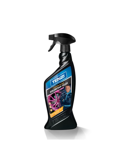 Zdjęcie: Środek do czyszczenia felg Kolorowa Felga Neon Pink 0,6 L TENZI