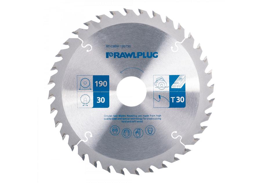 Zdjęcie: Piła do pilarek tarczowych do drewna 160 mm 20/16x24Z - blister - RAWLPLUG