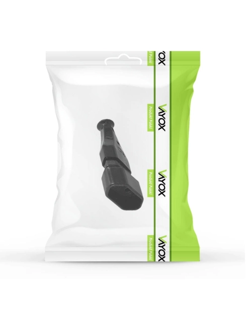 Zdjęcie: Gniazdo wtyczkowe przenośne płaskie 2,5A, 230V rozbieralne GN-11 czarny VAYOX