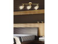 Zdjęcie: Lampa ścienna listwa York 3X40 W G9 mosiądz CANDELLUX