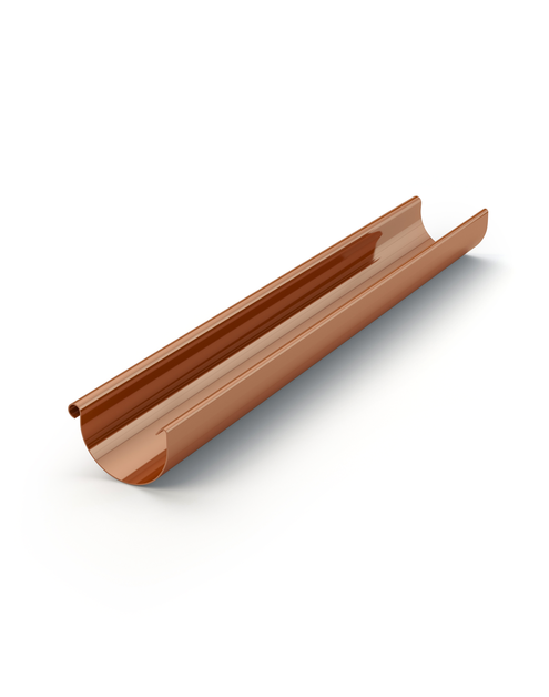 Zdjęcie: Rynna dachowa 100 mm - 3 m miedziana Magnat GAMRAT