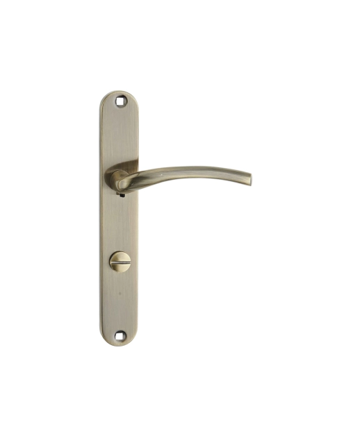 Zdjęcie: Klamka Agra na na szyldzie długim WC KUCHINOX