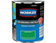 Zdjęcie: Emalia ftalowa półpołysk zielony trawiasty Ftalonal 0,7 L NOBILES