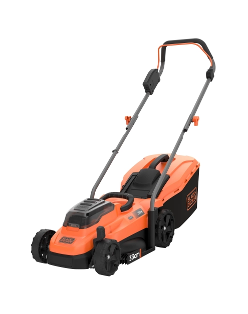 Zdjęcie: Kosiarka 2x18V, 33 cm z dwoma 2.5Ah bateriami i 2A ładowarką BLACK&DECKER