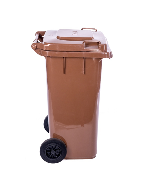 Zdjęcie: Pojemnik na odpady King 120 L brązowy KEEEPER