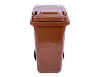Zdjęcie: Pojemnik na odpady King 120 L brązowy KEEEPER