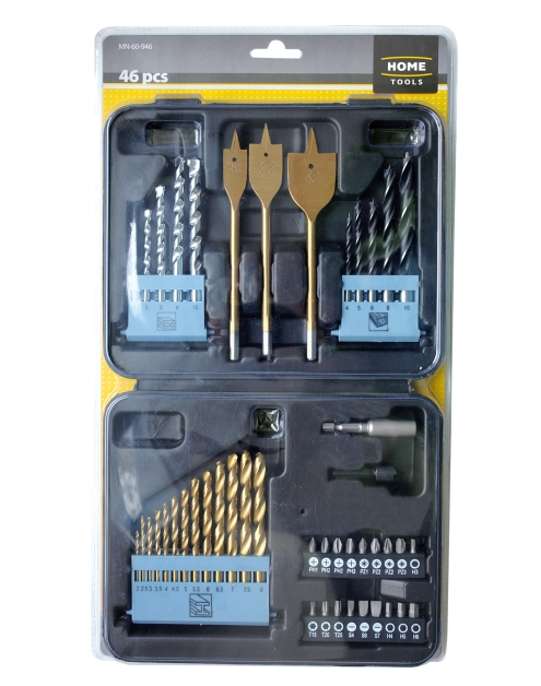 Zdjęcie: Zestaw wierteł i grotów 46 elementów RAWLPLUG