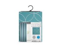 Zdjęcie: Zasłona gotowa Abella 135x250 cm turkusowy EUROFIRANY