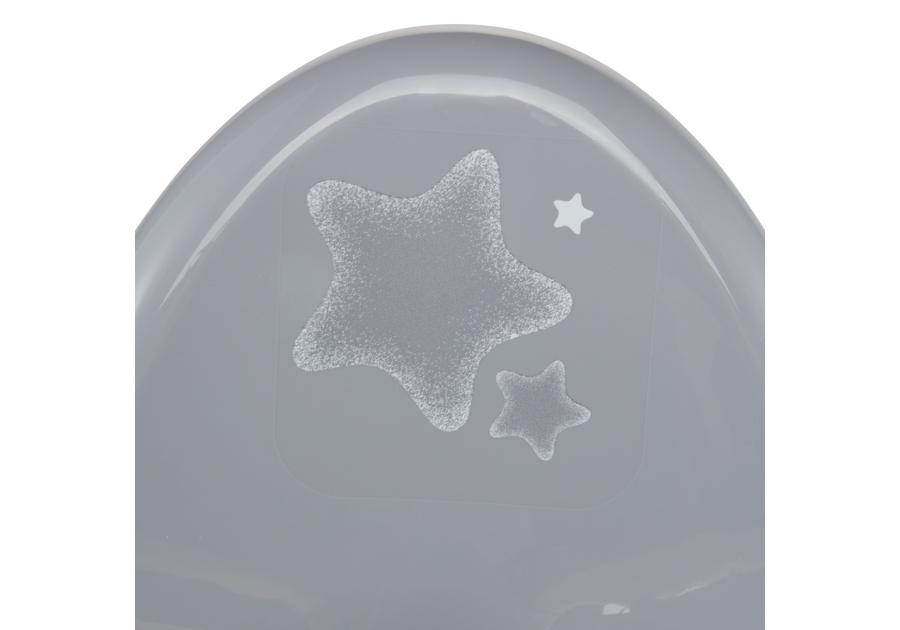 Zdjęcie: Nocnik z funkcją antypoślizgową Adam stars szary KEEEPER