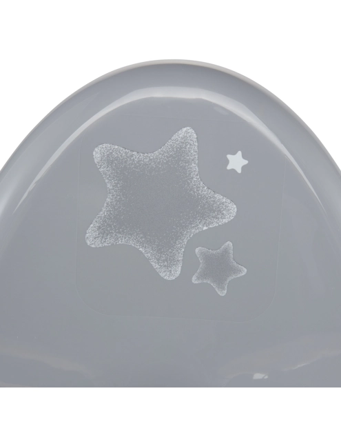 Zdjęcie: Nocnik z funkcją antypoślizgową Adam stars szary KEEEPER