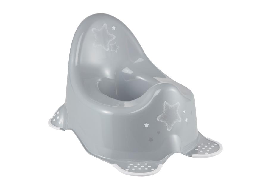 Zdjęcie: Nocnik z funkcją antypoślizgową Adam stars szary KEEEPER