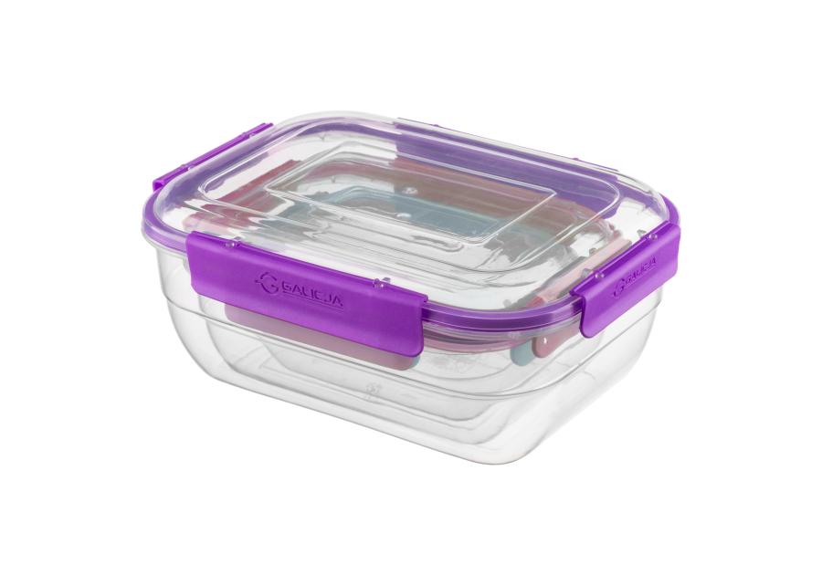 Zdjęcie: Komplet pojemników prostokątnych Vivo 3 sztuki GALICJA