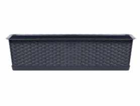 Skrzynka balkonowa Ratolla set antracytowy 40 cm PROSPERPLAST