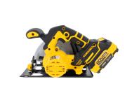 Zdjęcie: Piła tarczowa akumulatorowa 185 mm RN-29052 CSAW20LI 2x20v 4ah RINO