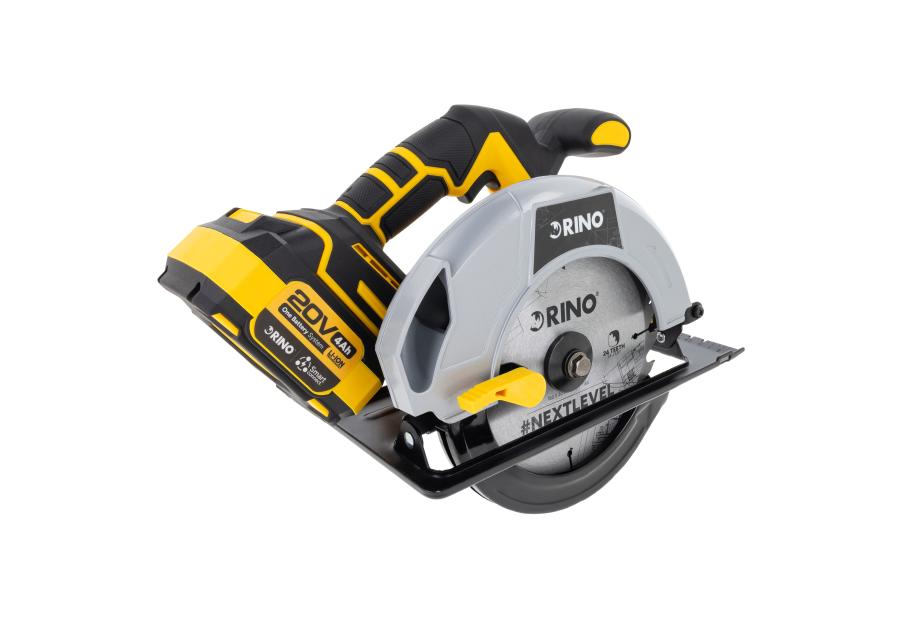 Zdjęcie: Piła tarczowa akumulatorowa 185 mm RN-29052 CSAW20LI 2x20v 4ah RINO