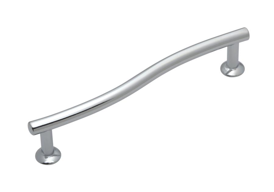 Zdjęcie: Uchwyt meblowy UP38 rozstaw 128 mm chrom GAMET