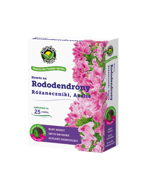 Zdjęcie: Nawóz na rododendrony, różaneczniki i azalie karton 1 kg OGRÓD START