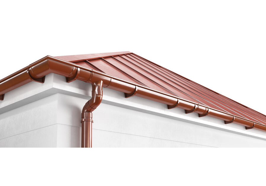 Zdjęcie: Rynna Kanion 130x400 mm ceglasty WAVIN