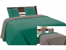 Narzuta Vigo II 180x220+2/40 cm 006 emerald-graphite EUROMAT