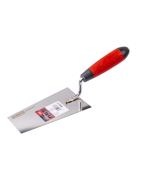 Zdjęcie: Kielenka trapezowa sztukatorska nierdzewna z nitem 2K 180 mm MODECO EXPERT