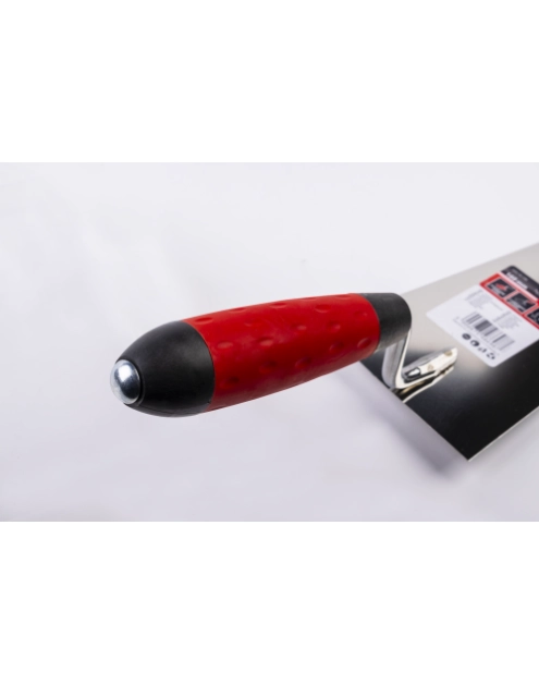 Zdjęcie: Kielenka trapezowa sztukatorska nierdzewna z nitem 2K 180 mm MODECO EXPERT