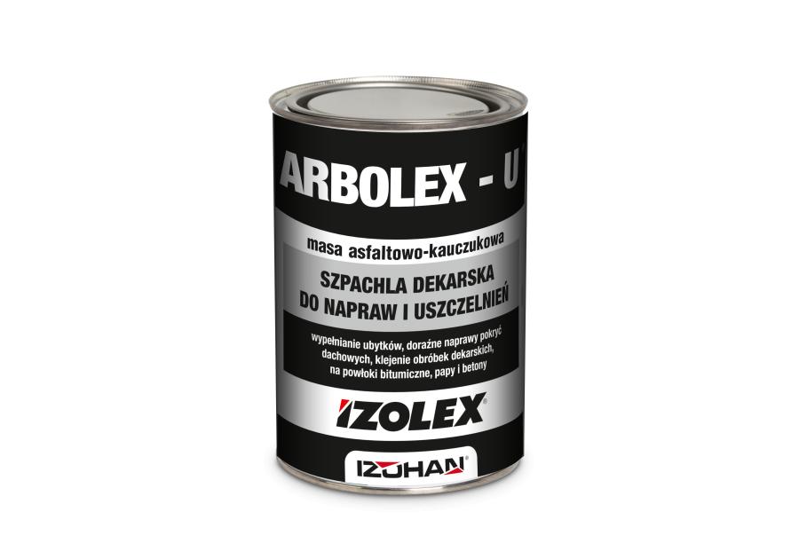 Zdjęcie: Szpachla dekarska do napraw i uszczelnień Arbolex-U, 1 kg IZOHAN